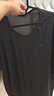 迪卡儂（DECATHLON）速干T恤男女運動(dòng)戶(hù)外健身寬松快干吸汗跑步短袖QUMM MH100  男款 深灰色-2025年新款 3XL 曬單實(shí)拍圖