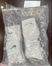 耐克(NIKE)襪子男子 速干透氣運(yùn)動(dòng)襪 中筒襪三雙裝SX7676-100白XL 曬單實(shí)拍圖