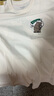 薰風(fēng)（KUMPOO）羽毛球服短袖速干透氣中性男女同款熏風(fēng)休閑運(yùn)動(dòng)服KW-4012 白色 L 曬單實(shí)拍圖