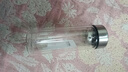 華明富光雙層玻璃杯商務(wù)茶杯耐熱加厚泡茶水杯男女辦公車載便捷杯子 加厚款鋼本色350ml 曬單實拍圖