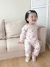 新生嬰兒秋衣套裝一歲寶寶秋裝兩件套幼兒秋冬季純棉衣服早秋睡衣 【高腰護(hù)肚】星云童話鎮(zhèn)粉 90 ：18-24個(gè)月 推薦體重：21-25斤 曬單實(shí)拍圖