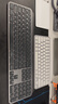羅技（Logitech）大師系列 MX Keys Mini 簡約無線藍牙 高端辦公鍵盤 智能鍵盤 背光時尚 超薄便攜 淺灰色 曬單實拍圖