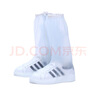 JAJALIN高筒防雨鞋套男女學(xué)生騎行雪天防水加厚耐磨兒童鞋套透明白XL碼 曬單實(shí)拍圖
