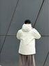 波司登2025年新款沖鋒衣鵝絨羽絨服男短款三合一防風(fēng)防水外套B250331323 月白灰|8116 XL 185/104A 體重約155-170斤 曬單實拍圖