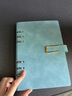衛美新款活頁(yè)本a5筆記本帶扣日歷記事本25K商務(wù)辦公可拆卸100張工作會(huì )議記錄高顏值日記本定制可印logo 曬單實(shí)拍圖