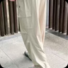 諾詩(shī)蘭男女士速干褲25夏季新款吸濕排汗透氣彈力休閑長(cháng)褲工裝褲子傘兵褲 燕麥咖色-男工裝版 170 曬單實(shí)拍圖