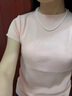 Cindy Kelly輕奢珍珠項鏈精致實用高級感走心首飾送老婆結婚紀念生日禮物女生 6mm施家珍珠項鏈45CM 曬單實拍圖