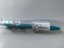 斑馬牌（ZEBRA）子彈頭按動中性筆0.5mm 真好系列 學生刷題筆記寫字筆 辦公用簽字筆C-JJ3 藍綠桿黒芯 單支裝 曬單實拍圖