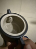 南山先生 黑陶茶壺陶瓷功夫泡茶壺大容量過濾單壺簡約家用客廳沖泡壺 龍把壺 曬單實拍圖