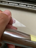 透明廚房防油貼紙耐高溫瓷磚墻貼灶臺防水防油自粘油煙機(jī)櫥柜壁紙 升級透明款(加厚)寬40*長1米 曬單實(shí)拍圖