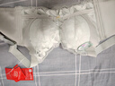 浪莎內(nèi)衣女小胸聚攏性感蕾絲文胸顯大上托防下垂無鋼圈收副乳聚攏胸罩 曬單實拍圖