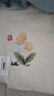 無印良品A類全棉床單單件 100%純棉單人宿舍床罩被單120*230cm花園秘境 曬單實拍圖