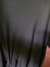 雙魚(yú)兔廣場(chǎng)舞上衣女新款夏季短袖T恤莫代爾舞蹈服練功服中老年跳舞衣服 抽繩黑色中袖上衣 L 曬單實(shí)拍圖