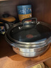 特福（Tefal）平底鍋煎鍋不粘鍋316L不銹鋼鍋身紅點(diǎn)感溫不粘牛排煎鍋電磁爐炒鍋 曬單實(shí)拍圖