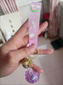RJT庫洛米水晶掛件創(chuàng)意液體流沙鑰匙扣女可愛奶茶杯漂流瓶公仔書包小 庫洛米流沙-冰淇淋款 曬單實拍圖