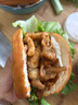 潼香源白吉饃百吉餅肉夾饃餅胚陜西大鍋盔手抓餅肉夾饃餅速食早餐餅 白吉饃80g10個 曬單實拍圖