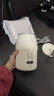 非洲馬便攜式燒水杯小型燒水壺迷你電熱水杯出差旅行保溫壺嬰兒泡奶恒溫杯辦公宿舍電燉杯禮物公司福利 0.5L 米白色【304不銹鋼內(nèi)膽】 曬單實(shí)拍圖