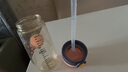 QWE吸管杯500ml波爾多粉PPSU刻度杯糖耐奶瓶孕婦產(chǎn)婦待產(chǎn)包母嬰上學(xué) 曬單實(shí)拍圖