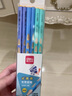 得力正品洞洞鉛筆小學(xué)生專(zhuān)用一二年級幼兒園粗桿初學(xué)者正姿矯正握姿2B/HB安全彩色練字三角鉛筆批發(fā) S959-HB-12支 曬單實(shí)拍圖