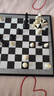 成功國(guó)際象棋兒童棋便捷式折疊磁性國(guó)際象棋兩用棋盤益智棋類玩具4015 曬單實(shí)拍圖