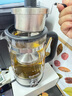 蘇泊爾（SUPOR）電熱水壺原裝正品煮茶壺恒溫壺虹吸噴淋旋鈕煮茶器燒水壺電水壺玻璃蒸茶器辦公室家用泡茶茶具 燒 C08煮茶壺 1.2L 曬單實(shí)拍圖