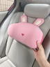 喬氏（Qiaoshi）兒童汽車頭枕車內(nèi)靠枕車載睡覺神器車用車上護(hù)頸枕頭卡通脖枕 【卡通款粉紅兔子】單個裝 曬單實拍圖