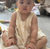 乖奇熊女寶寶純棉背心連衣裙夏季薄款嬰兒童公主花苞裙可愛(ài)小裙子 曬單實(shí)拍圖
