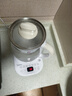 美的（Midea）家用養(yǎng)生壺 1.5L全自動(dòng)玻璃燒水壺 多段保溫電熱水壺 一體恒溫煮茶壺 輕音柔聲燉煮智能預(yù)約 升級(jí)新品【玻璃壺蓋】YS15P202 1.5L 曬單實(shí)拍圖