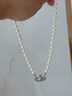 VIVID&BARE西太后MINI BAS RELIEFCHOKER 土星 珍珠項(xiàng)鏈  女士項(xiàng)鏈  均碼 銀色【%100正品】 曬單實(shí)拍圖