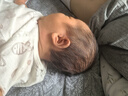 優(yōu)奇新生嬰兒兒衣服初生半背衣夏季款寶寶上衣夏天衣服薄款和尚服夏裝 曬單實(shí)拍圖