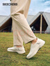 斯凱奇（Skechers）【甄子丹同款】閃穿鞋男士夏季健步鞋休閑運動(dòng)鞋216278 曬單實(shí)拍圖