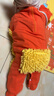 明月歸爬爬服嬰兒爬行服防臟擦地秋冬爬爬衣服嬰兒拖把服戶外爬爬褲夏季 桔色拖地爬行服長(zhǎng)袖90碼 均碼 80cm-100cm 曬單實(shí)拍圖