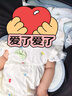 優(yōu)奇嬰兒衣服女寶寶夏季超薄飛飛袖連體衣女童夏天碎花哈衣爬爬服外出 曬單實拍圖