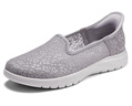 斯凱奇（Skechers）女鞋Slip ins閃穿鞋一腳蹬休閑鞋138188 薰衣草色/LAV 37 曬單實(shí)拍圖