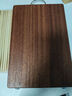 竹韻軒烏檀木菜板實(shí)木砧板家用抗菌防霉雙面木案板廚房專(zhuān)用切菜板搟面板 烏檀木30*20*2.5【抗菌整木款】 曬單實(shí)拍圖