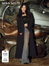 MISS SIXTY【楊冪同款】黑色風(fēng)衣外套女氣質(zhì)西裝戧駁領(lǐng)長大衣 黑色 M 曬單實拍圖