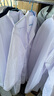 勝麗 白大褂醫用實(shí)驗服化學(xué)實(shí)驗服工作服男女生實(shí)驗用長(cháng)袖紐扣袖口 BC406W S碼 1件 曬單實(shí)拍圖