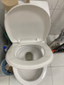 BSITN 緩降馬桶蓋板通用坐便器蓋子U型上下裝加厚家用馬桶蓋墊圈B9051 曬單實(shí)拍圖
