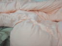 水星系列家紡蠶絲被冬被子母被二合一拉鏈款100桑蠶絲全棉加厚冬天棉被芯 A類(lèi)母嬰級-粉 - 200X230拉鏈子母被[4斤+8斤] 曬單實(shí)拍圖