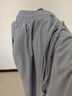 真維斯休閑褲女夏季UPF50+防曬冰絲涼感垂感百搭直筒褲女灰藍XL 曬單實拍圖