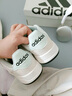 adidas ENTRAP美式校園風(fēng)運動板鞋男女少年感復(fù)古籃球鞋阿迪達(dá)斯 漢玉白/巖層橄欖綠/銀灰綠   40.5 曬單實拍圖
