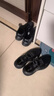 回力男鞋夏季透氣網(wǎng)面旋轉扣休閑運動(dòng)鞋跑步輕便老爹鞋 黑/綠  43  曬單實(shí)拍圖