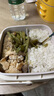 小熊（Bear）電熱飯盒 加熱飯盒 保溫飯盒 1.0L免注水便捷式低音恒溫不粘內(nèi)膽分隔飯盒DFH-D10Q1 曬單實(shí)拍圖