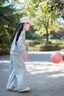 巴拉巴拉balaone女童套裝兒童長袖2件套2025新款秋裝運動休閑時尚 淺花灰00211 130 曬單實拍圖