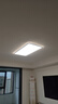 美的（Midea）吸頂燈客廳燈led燈具房間臥室燈2.5cm超薄貼頂側(cè)發(fā)光護(hù)眼極光S5 1.1米智控調(diào)光|三室兩廳|高亮 曬單實(shí)拍圖