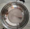 蘇泊爾supor 時(shí)尚304不銹鋼復(fù)底火鍋30CM 電磁爐通用 ET30BS01 曬單實(shí)拍圖