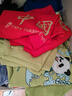 萊夢德（LAIMENGDE）2025打卡大熊貓PANDA夏季親子裝一家三四口全家裝短袖T恤純棉大碼 牛油果綠 成人款4XL 曬單實拍圖