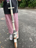 哆哆哈尼兒童滑板車(chē)成人6-12歲大童10-15以上男女運(yùn)動(dòng)平衡兩輪溜溜可折疊 秋葉棕【大童專(zhuān)屬定制】 前后雙剎+成人可玩 曬單實(shí)拍圖