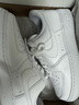 耐克（NIKE）女鞋 AIR FORCE 1 AF1空軍一號(hào)女子小白鞋板鞋運(yùn)動(dòng)鞋休閑鞋 DD8959-100 白色 38.5 曬單實(shí)拍圖