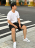 安踏輕松男鞋板鞋男2025夏季新款小白鞋軟底輕便休閑鞋子男透氣運動鞋 純凈白/霧灰【輕松-爆款熱銷】 42 曬單實拍圖